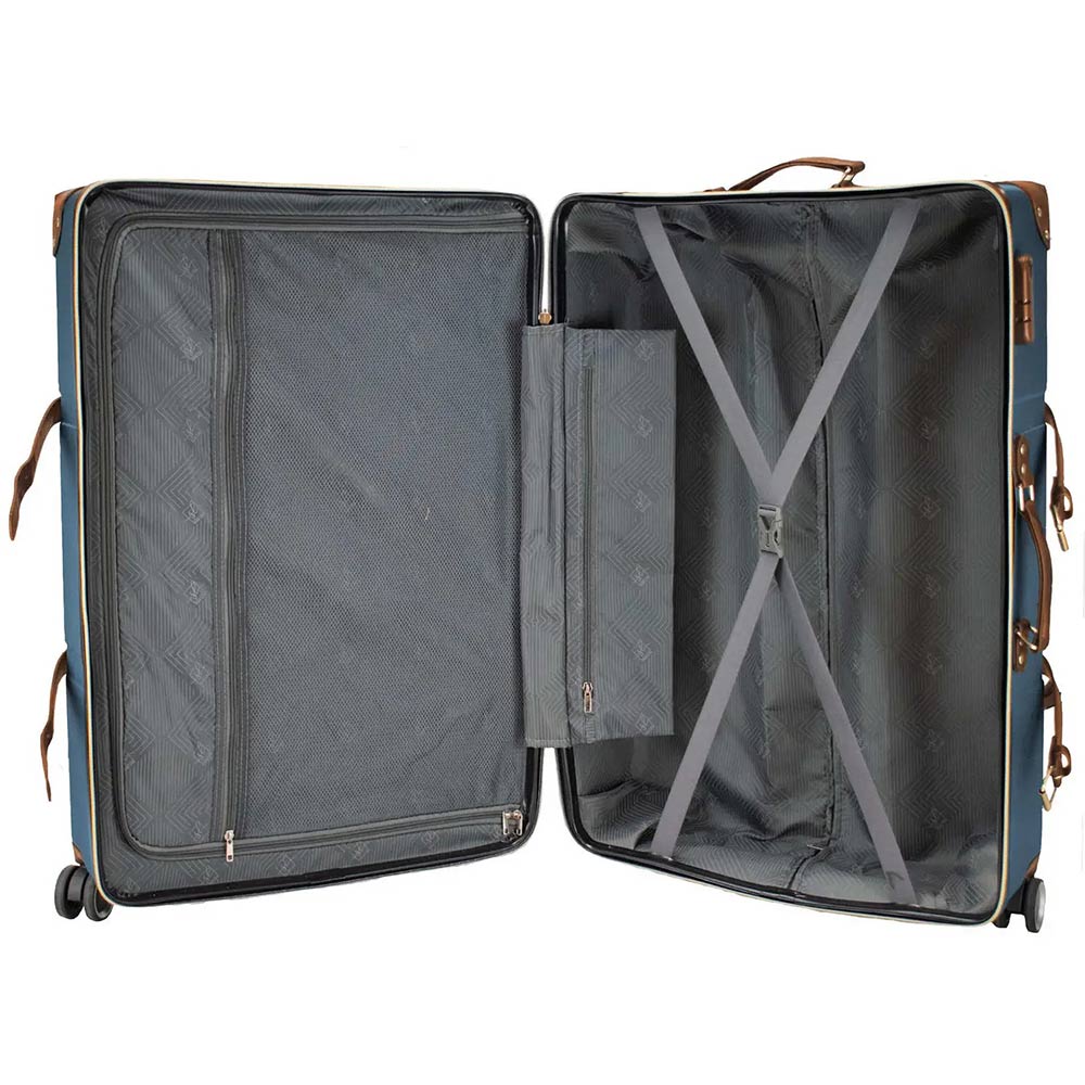 Валіза SEMI LINE 28" L Blue/Brown (T5672-4) Розмір великий