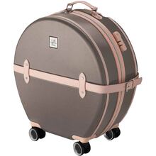 Чемодан SEMI LINE 20" S Brown/Pink Cream (T5673-2)