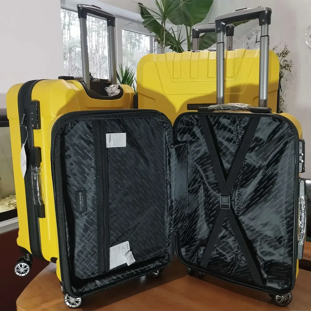 Валіза SWISSBRAND Ranger (M) Yellow (SWB_LHRAN002M) Особливості телескопічна ручка