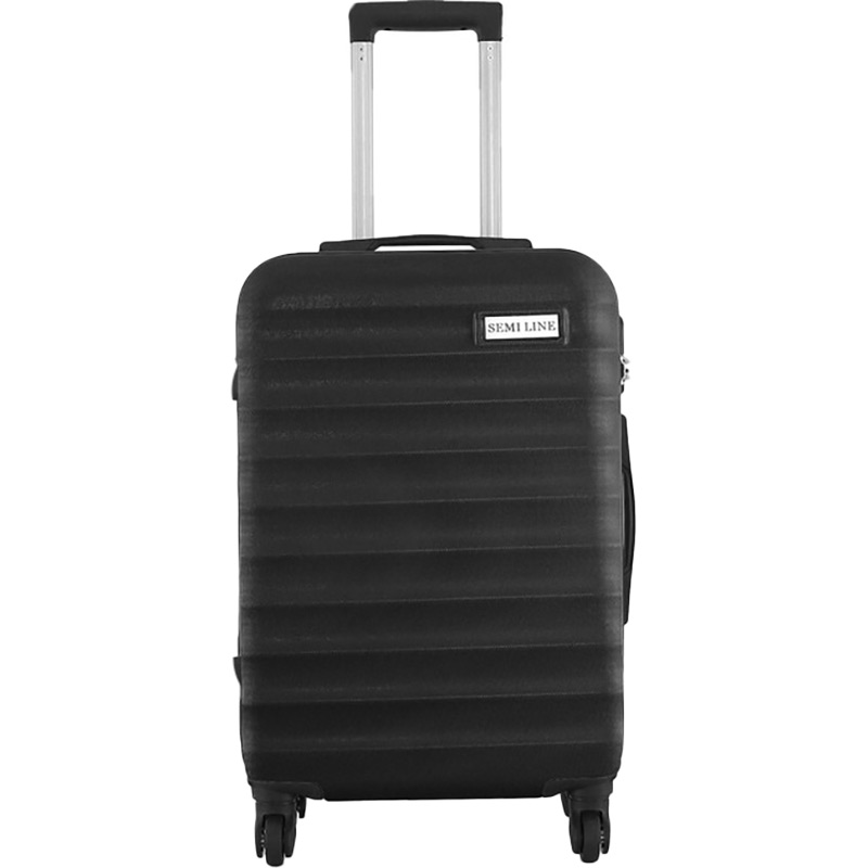 Чемодан SEMI LINE 28" L Black (T5634-3) Замок встроенный