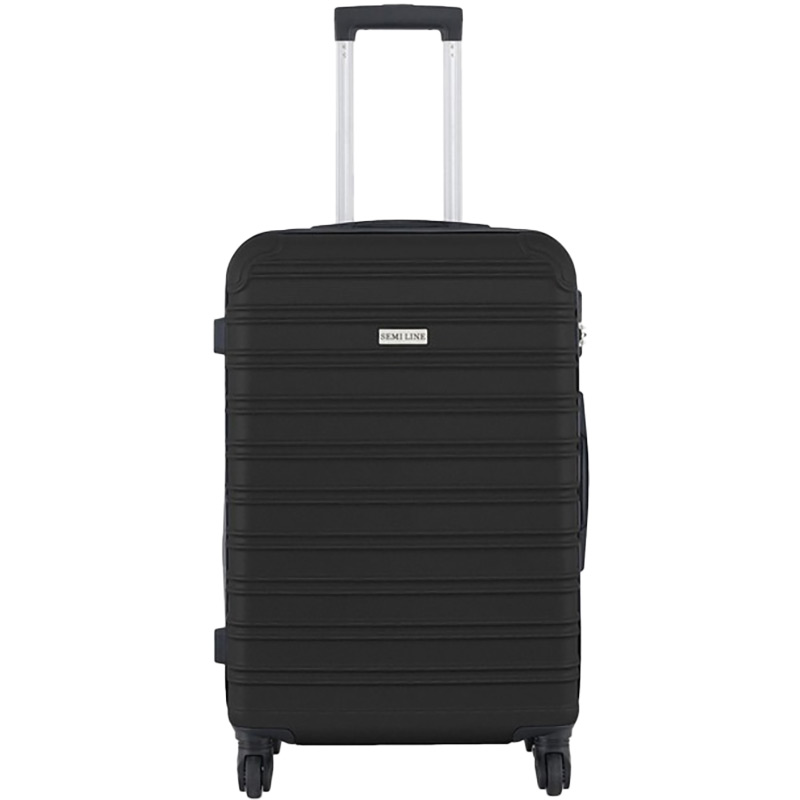 Чемодан SEMI LINE 28" L Black (T5636-3) Замок встроенный