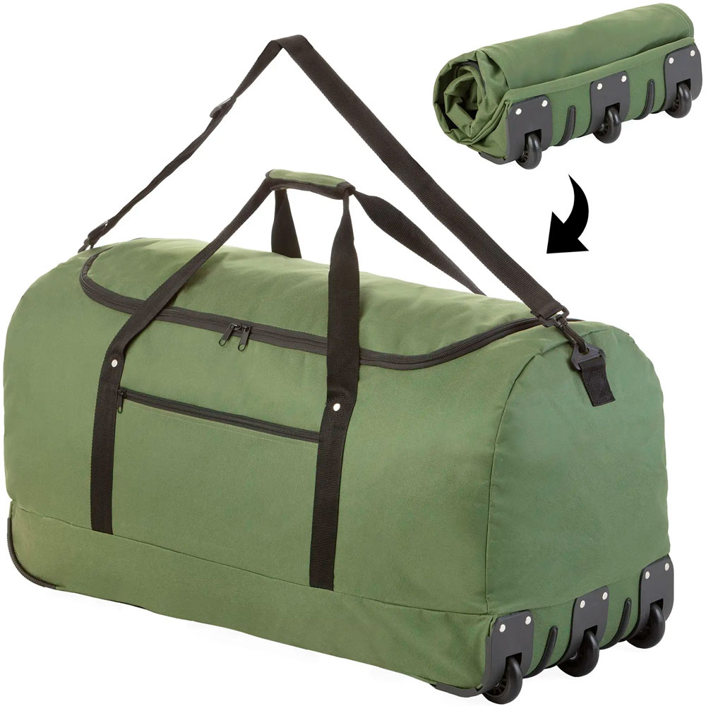 Дорожня сумка TRAVELZ Wheelbag Green (603095) Розмір великий