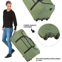 Дорожная сумка TRAVELZ Wheelbag Green (603095)