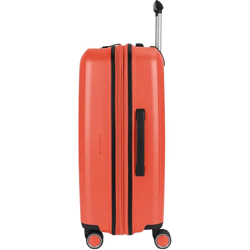 Чемодан GABOL Brooklyn M Coral (123946-036) Замок встроенный TSA