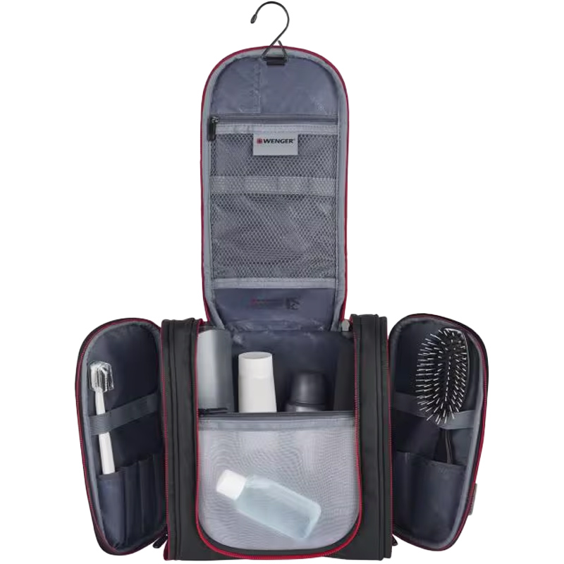 Несесер WENGER Toiletry Kit Чорний (611877) Особливості бризкозахист