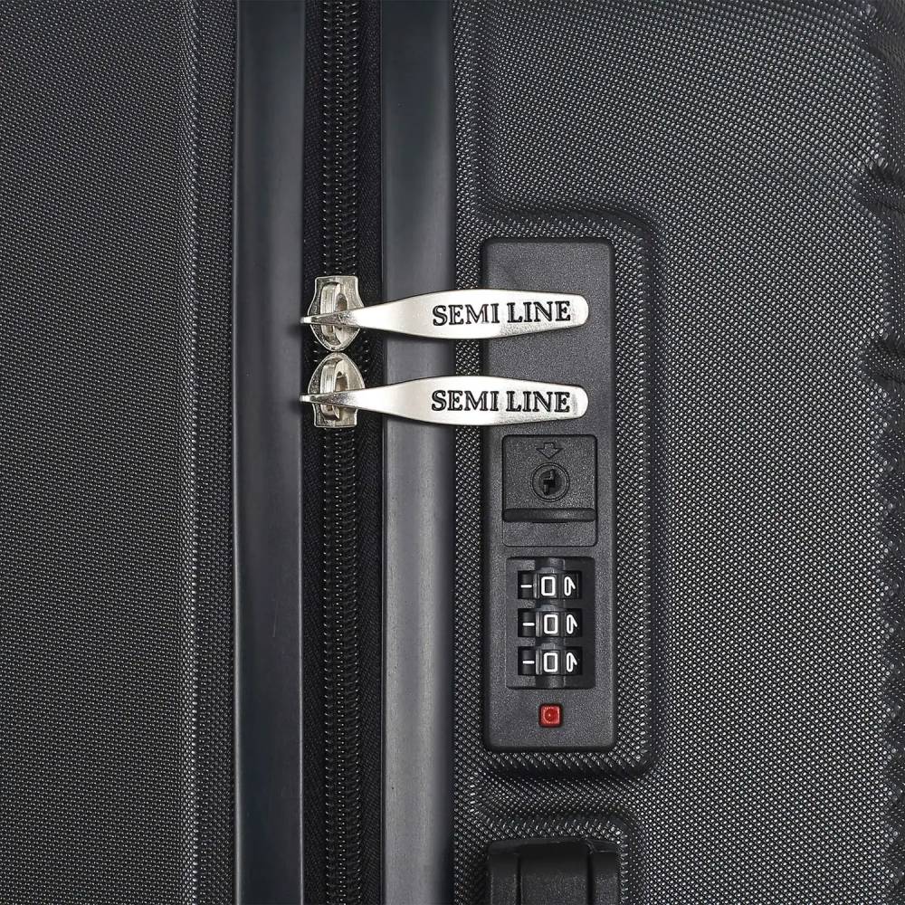 Валіза SEMI LINE 24" M Black (T5789-2) Фото Валіза SEMI LINE 24" M Black (T5789-2)