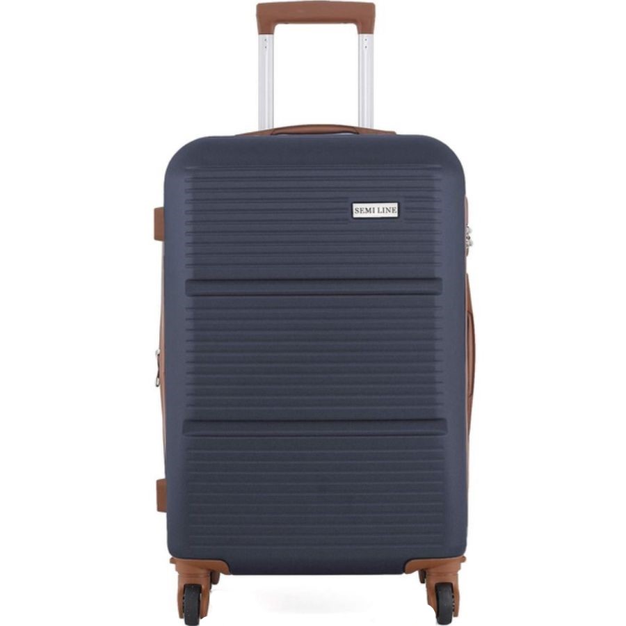 Чемодан SEMI LINE 24" M Navy (T5712-2)