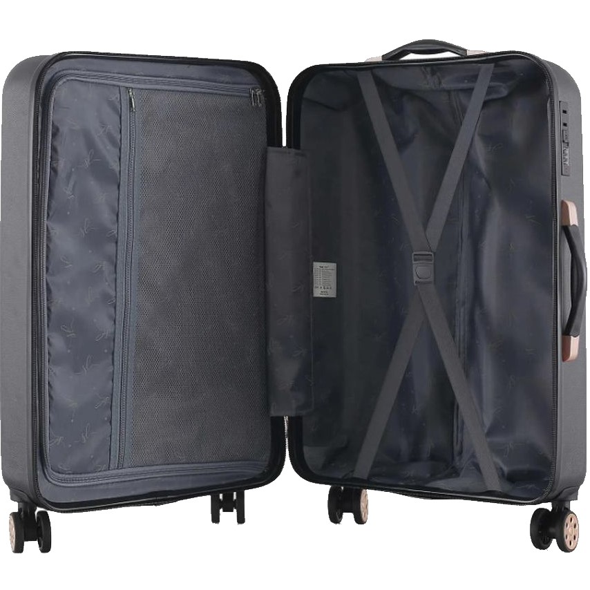 Валіза SEMI LINE 28" L Black (T5718-3) Особливості ремені для фіксації