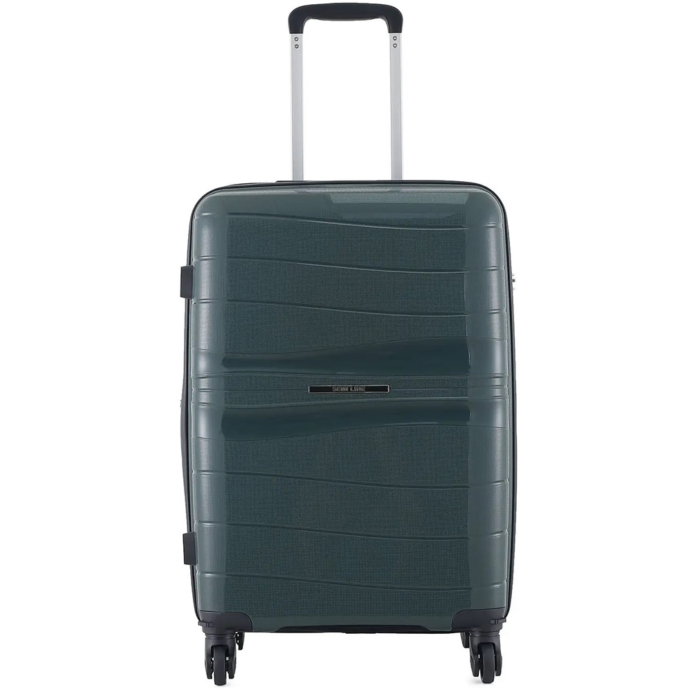 Чемодан SEMI LINE 23" M Petrol (T5586-3) Замок встроенный TSA