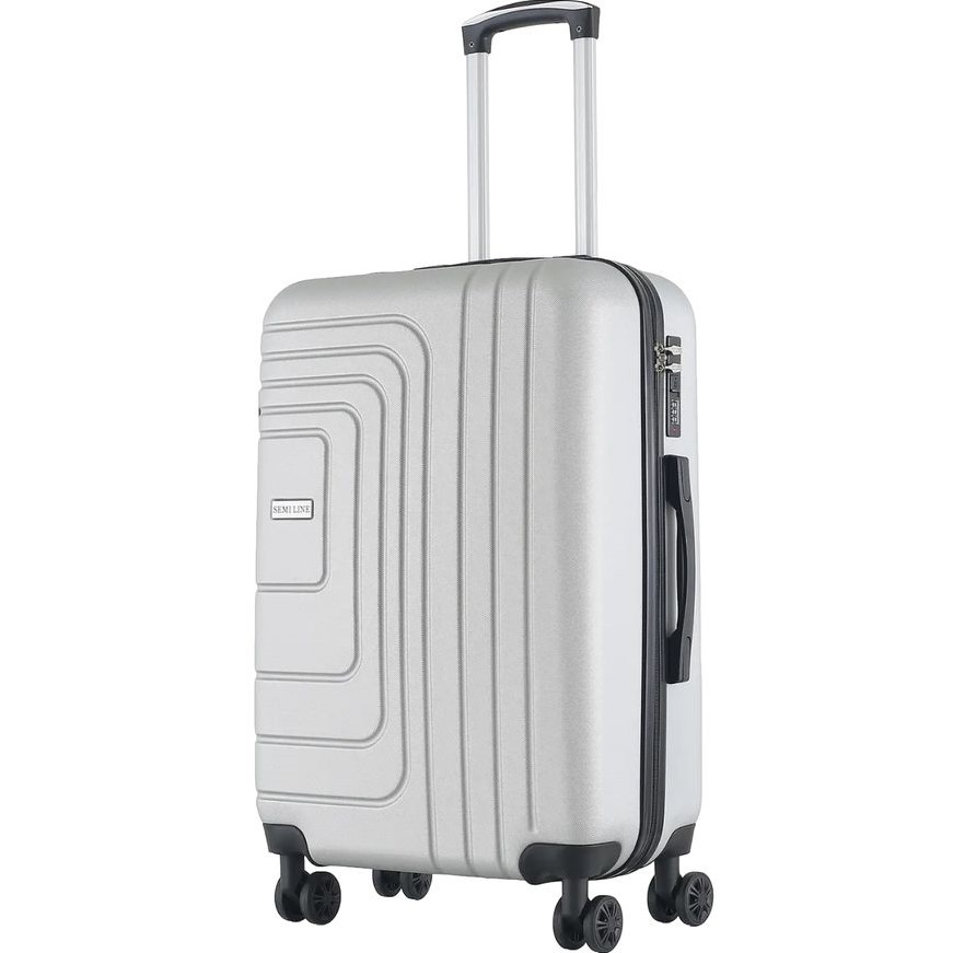 Валіза SEMI LINE 24" M Light Grey (T5762-3) Розмір середній