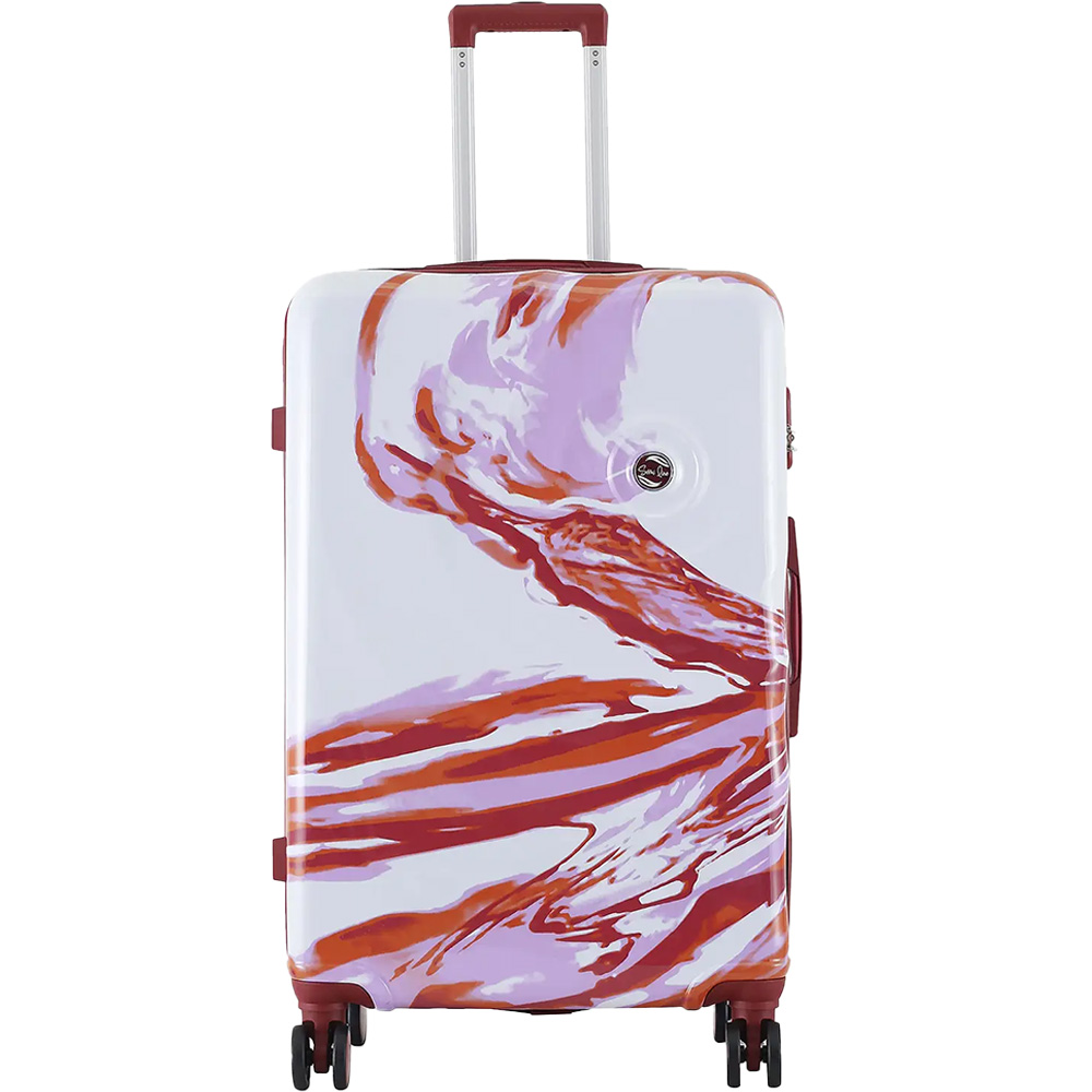 Чемодан SEMI LINE 28" L White/Red Print (T5654-3)