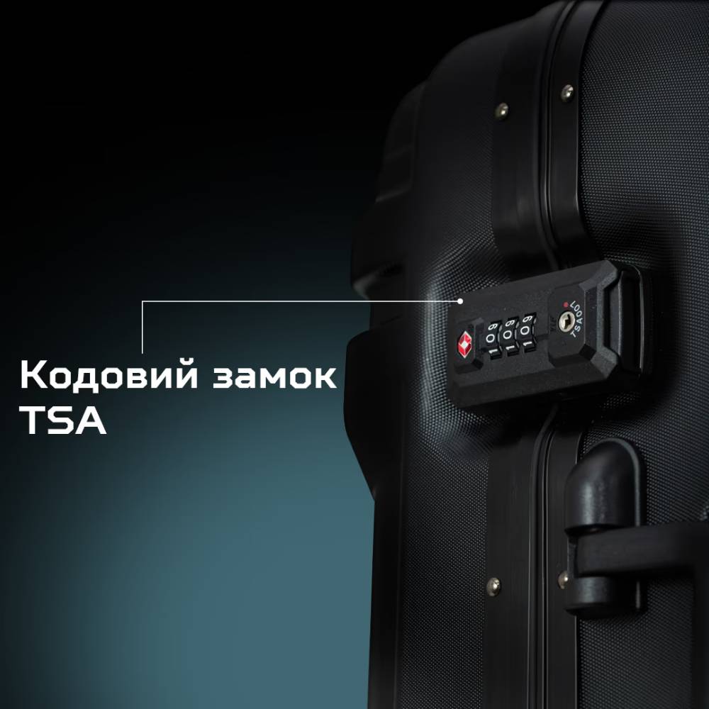 Валіза ACER Predator Robust 22" BLACK (GP.BAG11.009) Замок вбудований TSA