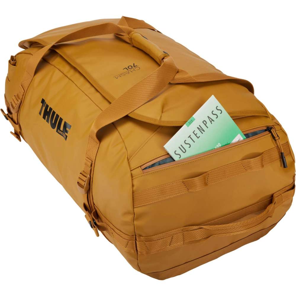 Дорожная сумка THULE Chasm Duffel 70L TDSD-303 Golden Brown (3204995) Материал нейлон