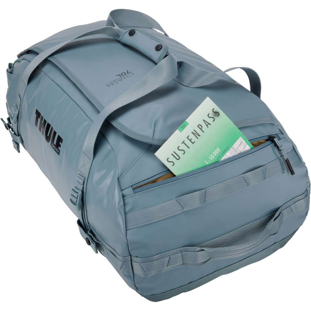 Зовнішній вигляд Дорожня сумка THULE Chasm Duffel 70L TDSD-303 Pond Gray (3204996)