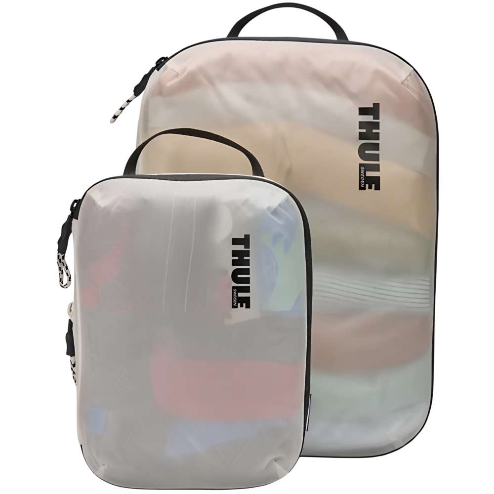 Чехол для одежды THULE Compression Packing Cube Set TCCS201 White 2 шт (3204860) Материал нейлон