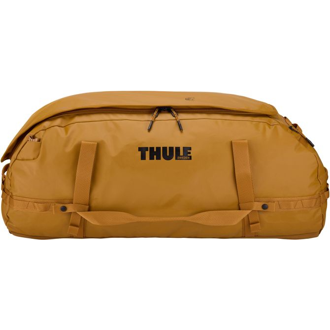 Дорожня сумка THULE Chasm Duffel 130L TDSD-305 Golden Brown (3205003) Особливості ремені для фіксації