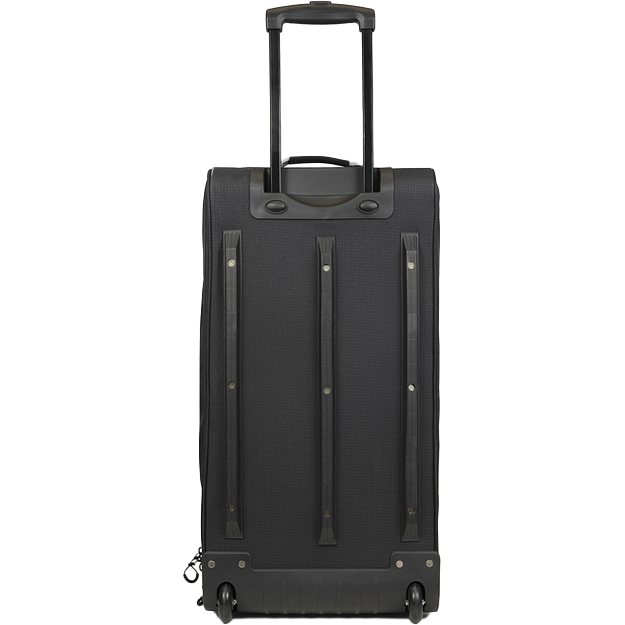 Дорожня сумка TRAVELZ Wheelbag Doubleloader Black (603098) Замок без замка