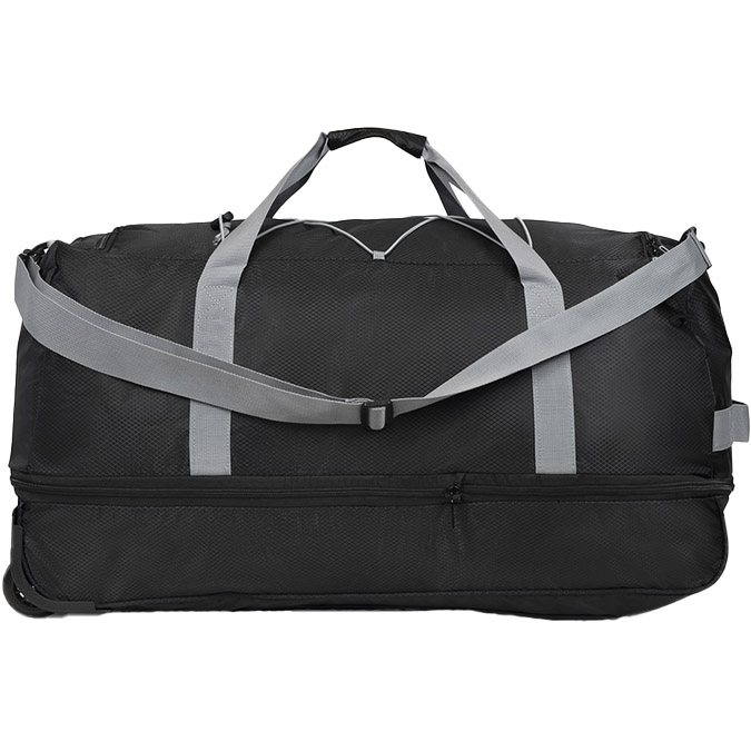 Дорожная сумка TRAVELZ Wheelbag Doubleloader foldable Black (603096) Размер большой