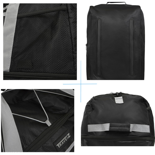 Внешний вид Дорожная сумка TRAVELZ Wheelbag Doubleloader foldable Black (603096)