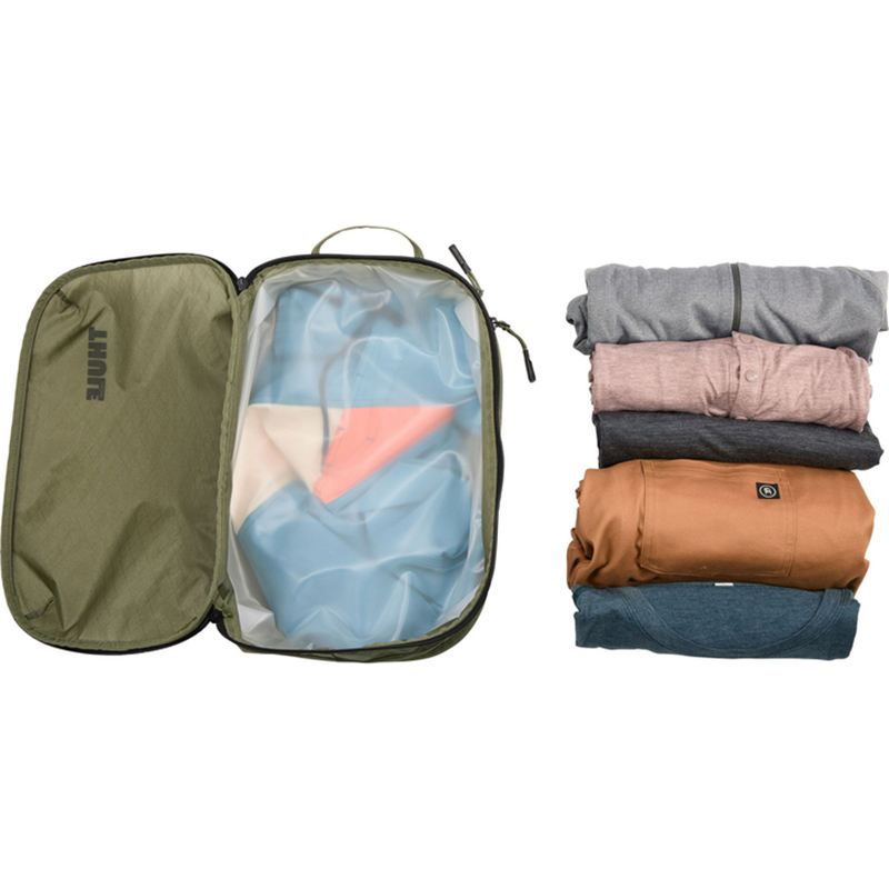 Внешний вид Дорожная сумка THULE Clean/Dirty Packing Cube TCCD-201 Soft Green (3205119)