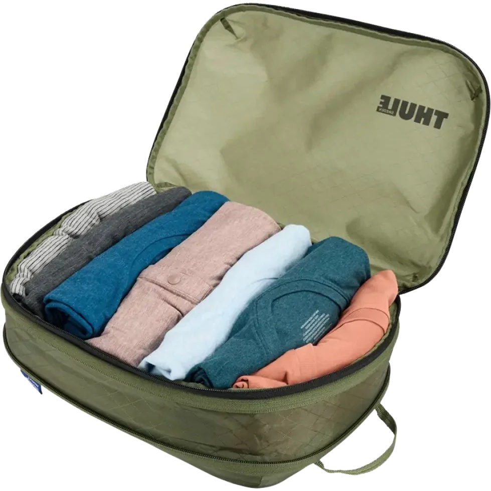 Набор органайзеров THULE Compression Packing Cube Set TCCS-201 Soft Green (3205113) Дополнительно Размеры: 36 х 25 х 15 см, 26 х 18 х 11 см