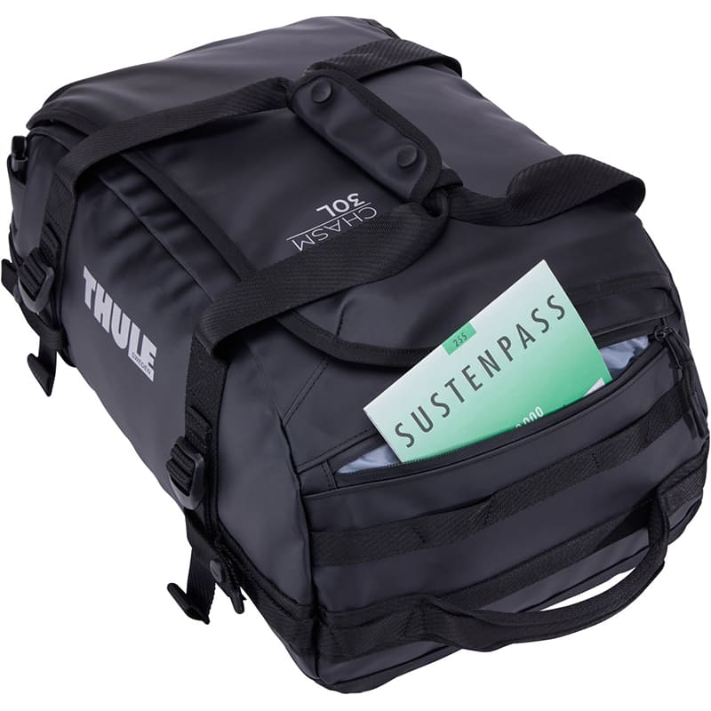 Сумка-рюкзак THULE Chasm Duffel TDSD-301 30 л Black (3205211) Особенности ремни для фиксации