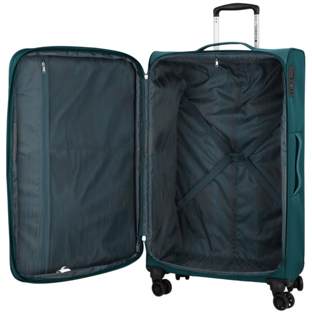 Чемодан GABOL Cloud L Turquoise (114047-018) Особенности телескопическая ручка