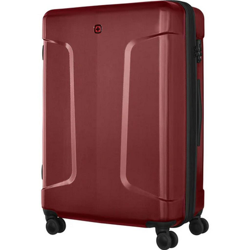 Чемодан дорожный WENGER Legacy L Red (610873) Особенности адресная бирка