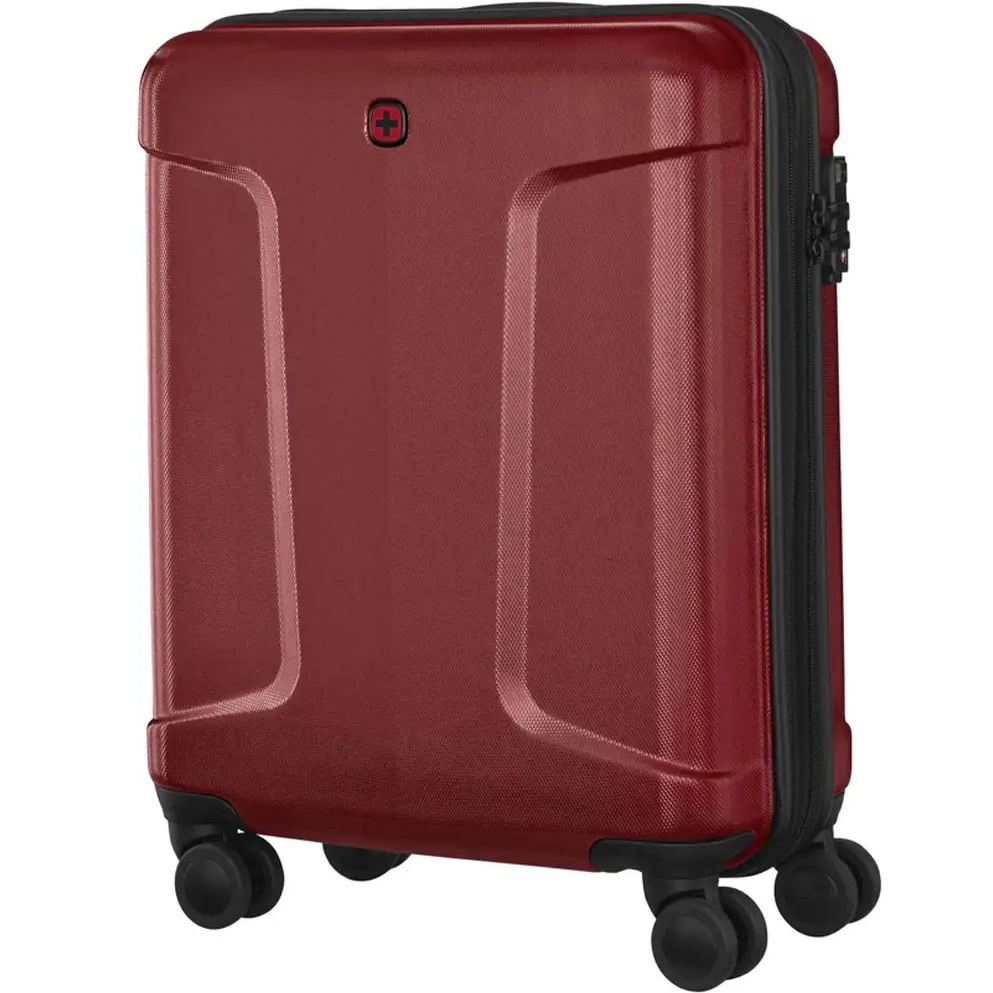 Чемодан дорожный WENGER Legacy S Red (610871) Особенности адресная бирка