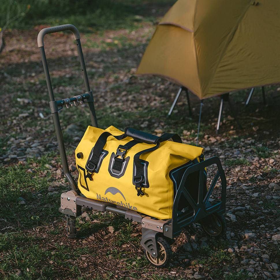 Дорожная сумка NATUREHIKE 60 л Yellow (CNK2450XB015) Размер средний