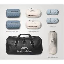Дорожная сумка NATUREHIKE 60 л Black (CNK2450XB015)