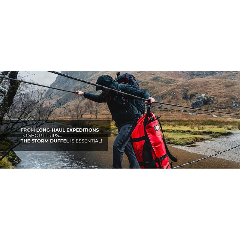 Сумка рюкзак HIGHLANDER Storm Kitbag 65 л Red (DB123-RD) Особливості бризкозахист