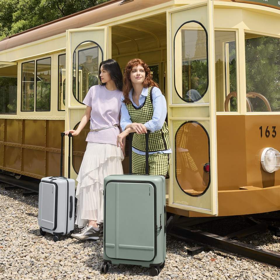 Зовнішній вигляд Валіза NINETYGO Xiaomi Sweet Journey Luggage 25 Grey (6941413242011)