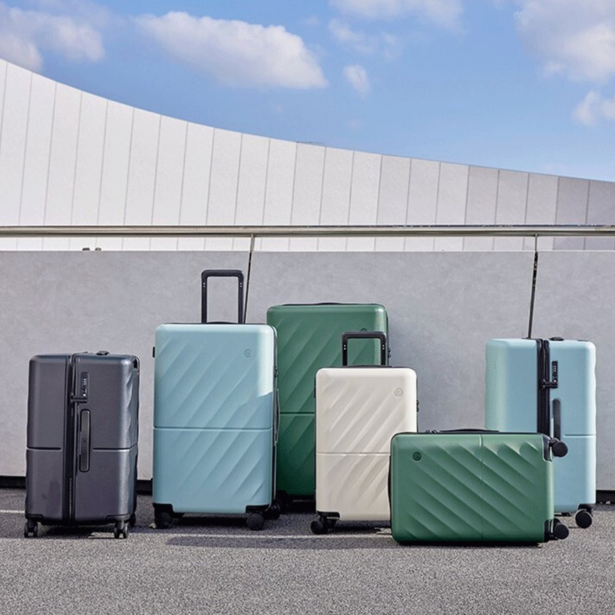 Валіза NINETYGO Xiaomi Ripple Luggage 29 Grey (6941413225779) Матеріал поліестер