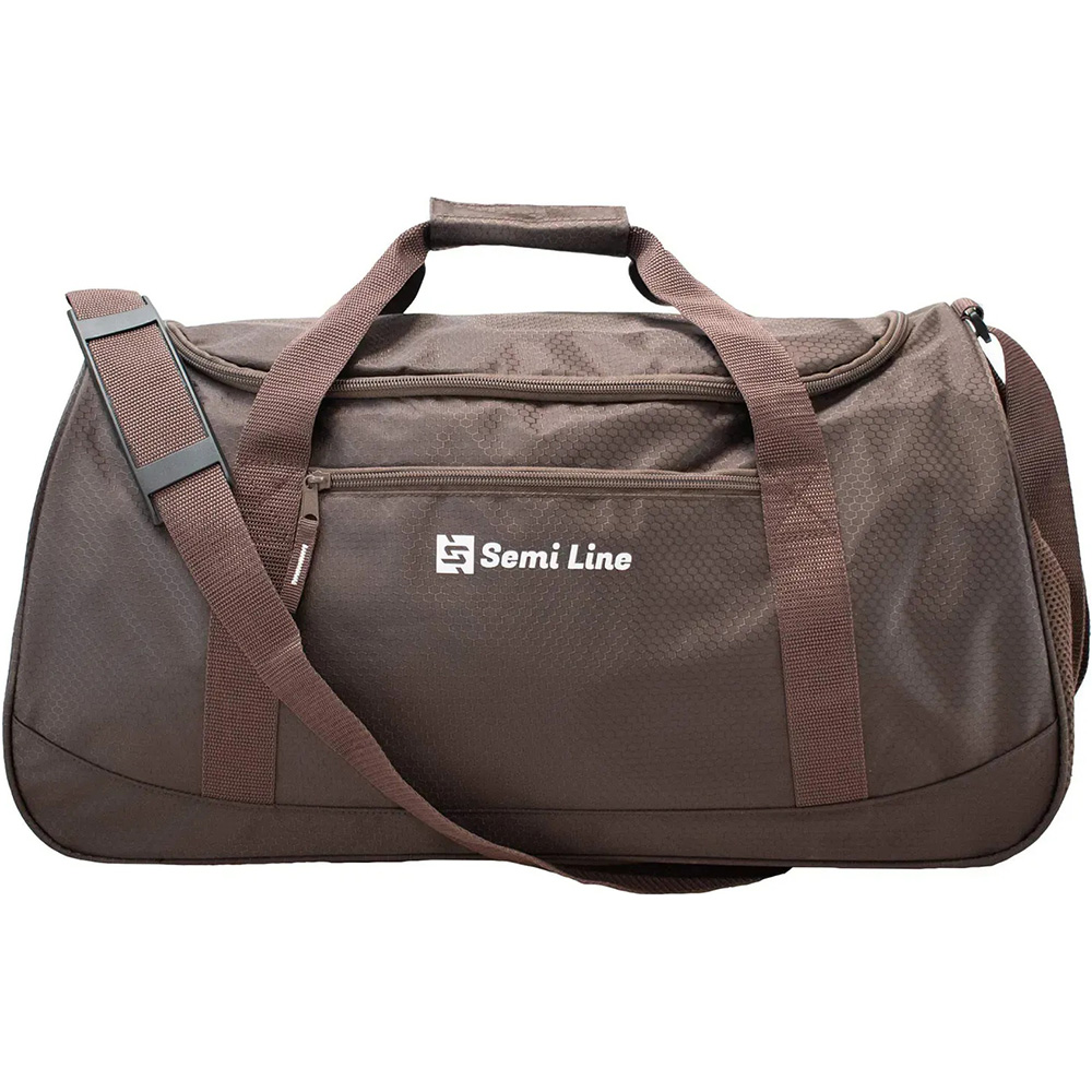 Дорожня сумка SEMI LINE 40 Brown (A3043-6) Дорожня сумка SEMI LINE 40 Brown (A3043-6)