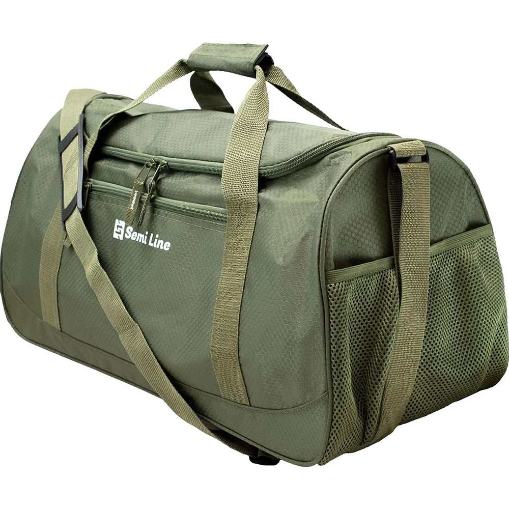 Дорожня сумка SEMI LINE 40 Khaki (A3043-3) Замок без замка