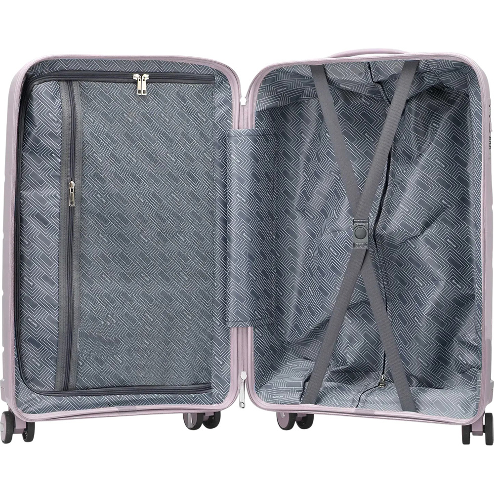 Зовнішній вигляд Валіза SEMI LINE 20" (S) Light Pink (T5793-1)