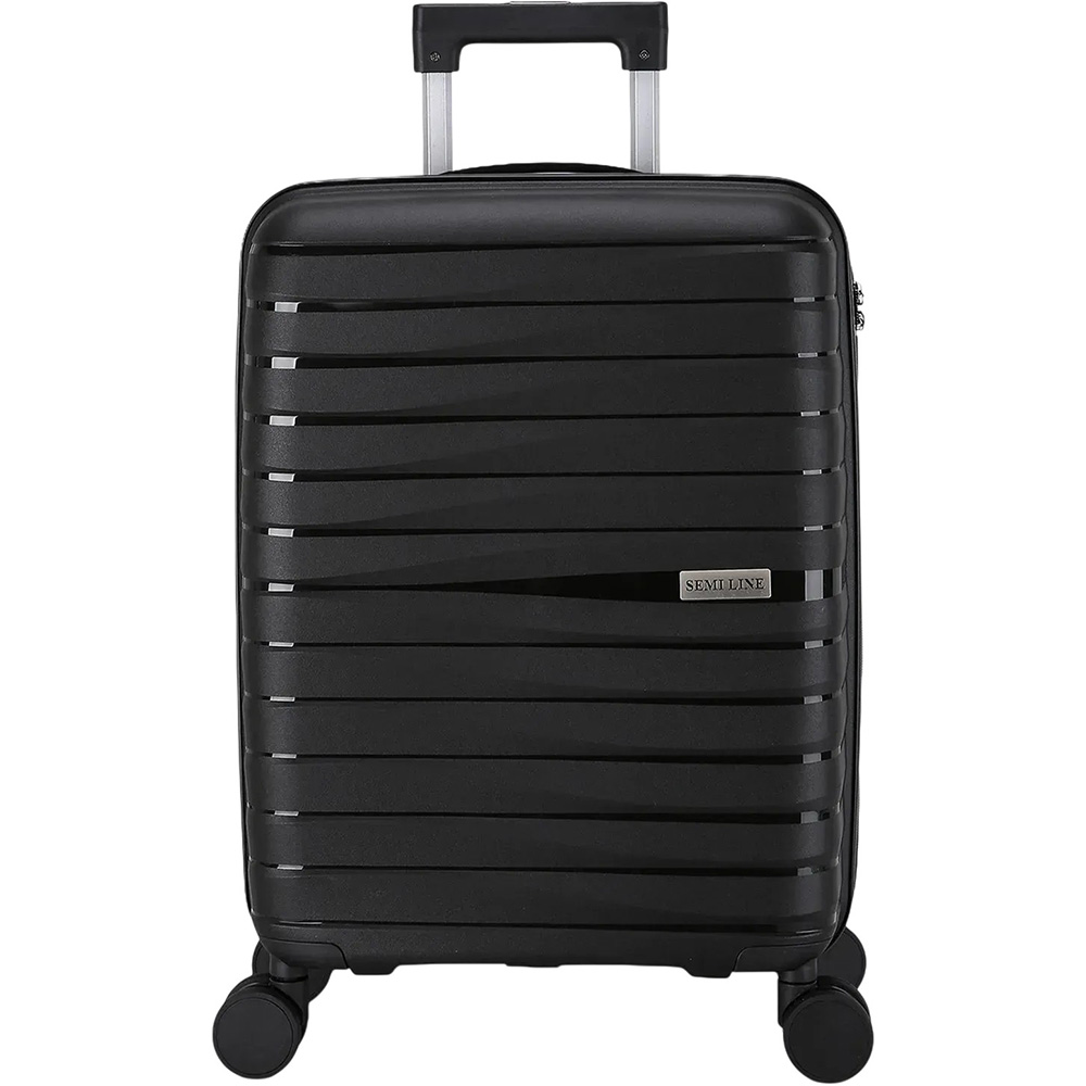 Чемодан SEMI LINE 20" (S) Black (T5794-1)
