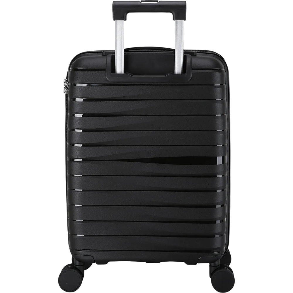 Чемодан SEMI LINE 20" (S) Black (T5794-1) Особенности ремни для фиксации