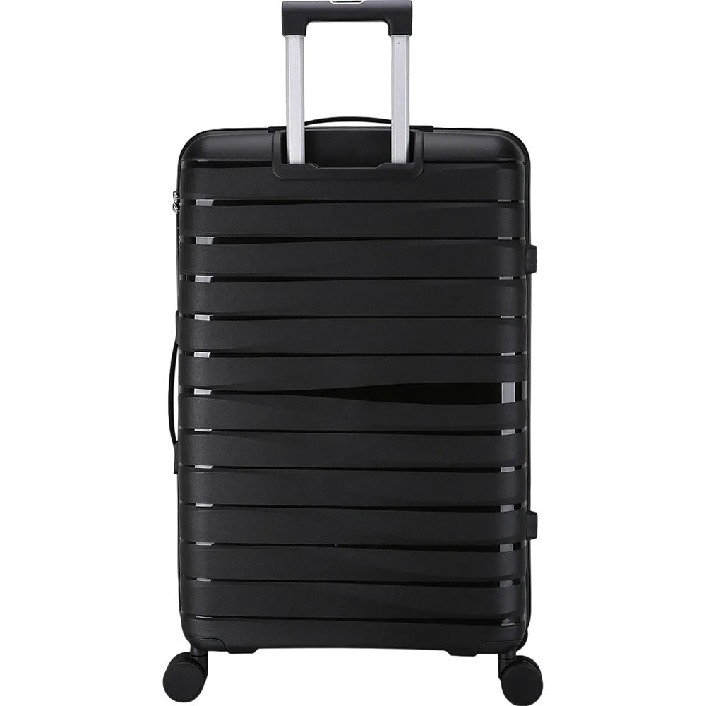 Валіза SEMI LINE 24" (M) Black (T5794-2) Особливості ремені для фіксації