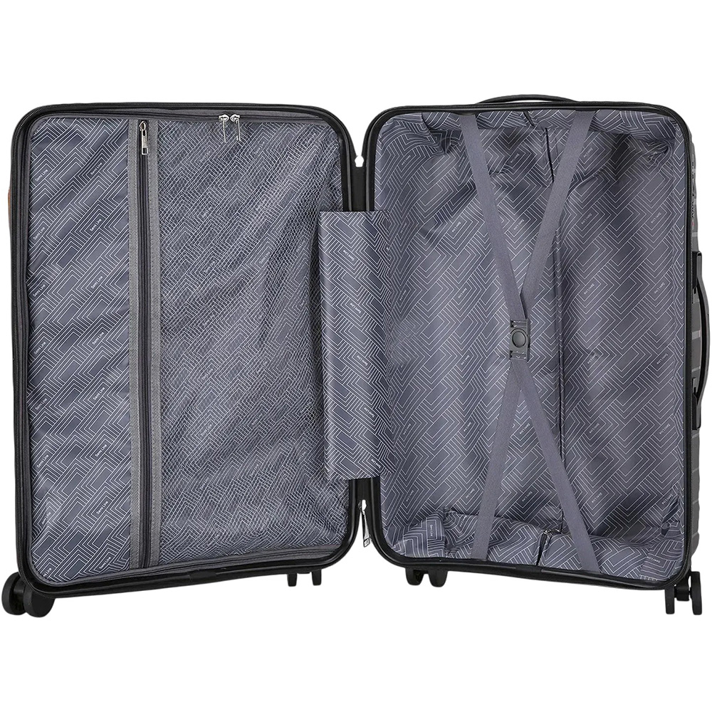 Зовнішній вигляд Валіза SEMI LINE 24" (M) Black (T5794-2)