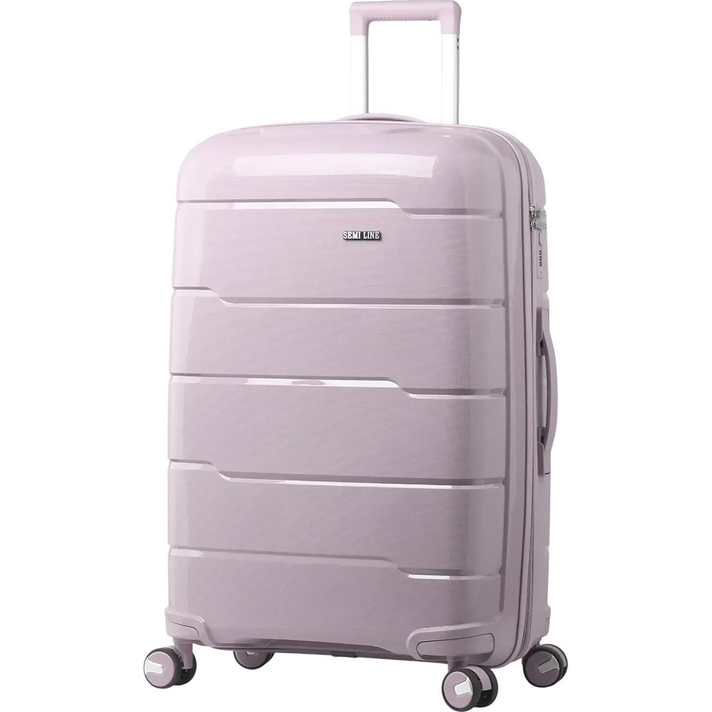 Чемодан SEMI LINE 28" (L) Light Pink (T5793-3) Замок встроенный