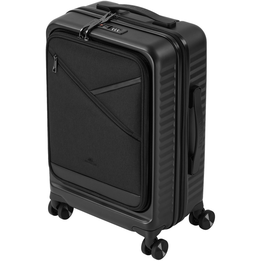 Валіза RIVACASE 8181 Black Особливості ремені для фіксації
