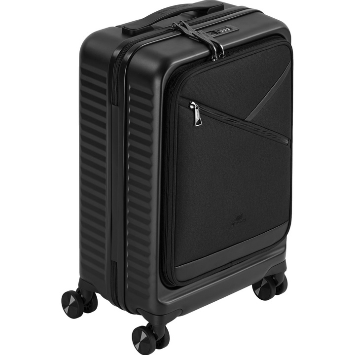 Валіза RIVACASE 8181 Black Особливості телескопічна ручка