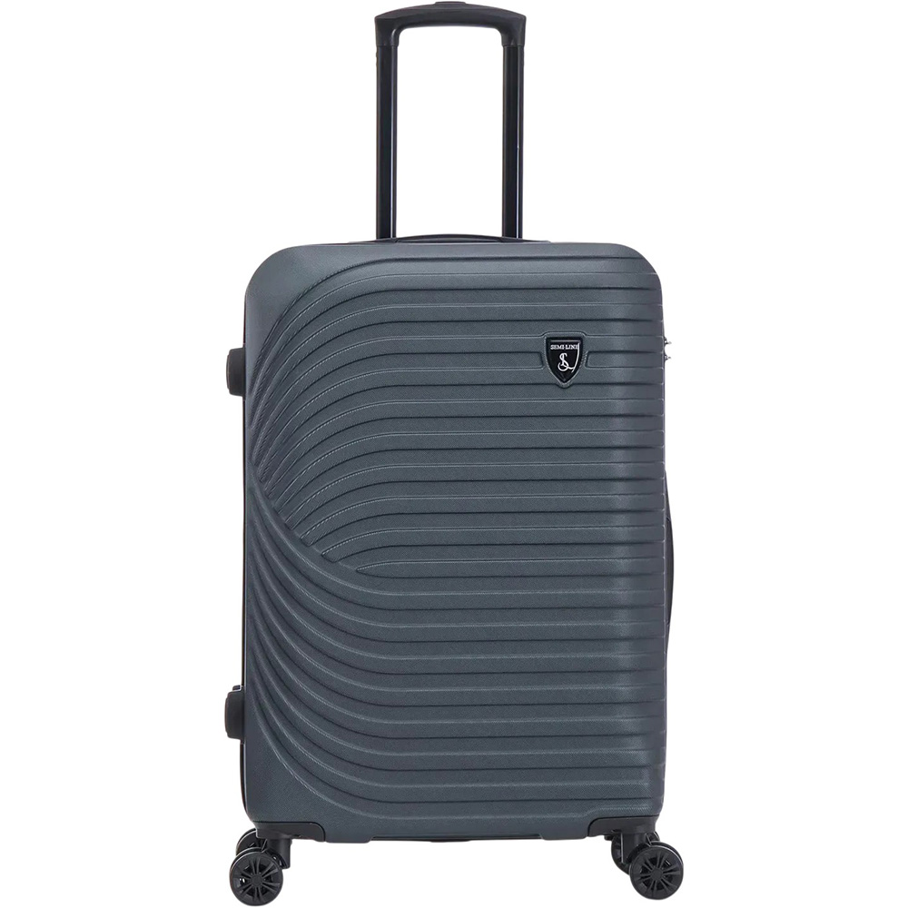 Чемодан SEMI LINE 28" (L) Navy-Green (T5865-3) Чемодан SEMI LINE 28" (L) Navy-Green (T5865-3)