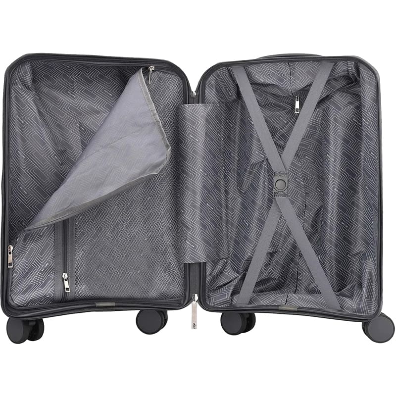 Зовнішній вигляд Валіза SEMI LINE 20" S Graphite (T5835-1)