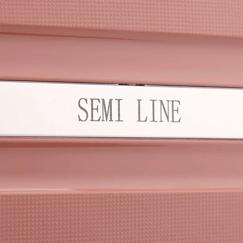 Валіза SEMI LINE 28" L Rose Gold (T5836-3) Особливості ремені для фіксації