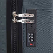 Валіза SEMI LINE 20" S Navy/Green (T5859-1)