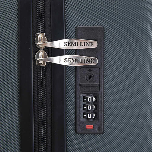 Чемодан SEMI LINE 28" L Navy/Green (T5859-3) Дополнительно Полноповоротные колеса; Кодовый замок; Имеет текстильную перегородку на молнии; Внутренняя подкладка на молнии