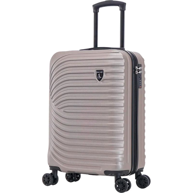 Валіза дорожня SEMI LINE 20" S Champagne (T5864-1) Валіза дорожня SEMI LINE 20" S Champagne (T5864-1) Додатково Повноповоротні колеса; Кодовий замок; Має текстильну перегородку на блискавці; Внутрішня підкладка на блискавці